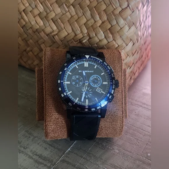 Burberry Black Chronograph Watch